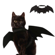 Load image into Gallery viewer, Halloween Costume For Dog Bat Wings Cat Vampire Fancy Dress Up Black Disguise For Cat Halloween Cosplay Clothing Pet Products