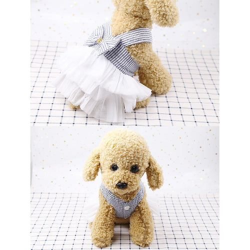 Best Gift For Puppy And Kitten Spring And Summer Home Pets Clothes Beautiful Pet Halter Skirts Pets Dogs Dresses Product