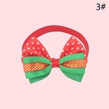 Load image into Gallery viewer, Christmas Holiday Pet Cat Dog Collar Bow Tie Adjustable Neck Strap Cat Dog Grooming Accessories Pet Product Supplies Christmas