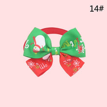 Load image into Gallery viewer, Christmas Holiday Pet Cat Dog Collar Bow Tie Adjustable Neck Strap Cat Dog Grooming Accessories Pet Product Supplies Christmas