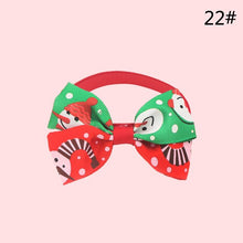 Load image into Gallery viewer, Christmas Holiday Pet Cat Dog Collar Bow Tie Adjustable Neck Strap Cat Dog Grooming Accessories Pet Product Supplies Christmas