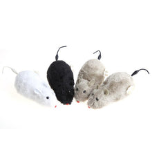 Load image into Gallery viewer, RC Toy Wireless Winding Mechanism Mouse Cat Toy For Cat Dog Pet Trick Playing Toy Plush Rat Mechanical Motion Rats Random Color