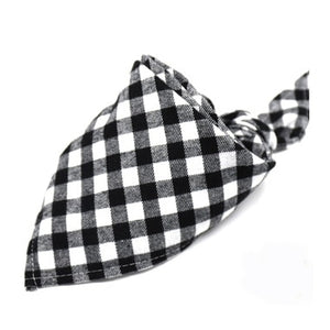 Dog Bandana Cotton Plaid Washable Winter Pet Dog Bandanas Scarf Bow ties Collar Cat Small Middle Large Dog Grooming Products