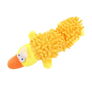 Dog Puppy Squeak Sound Tooth Chew Toy Funny Pet Cat Dog Squeaky Plush Toy Interactive Play Game for Small Large Dogs Pet Product