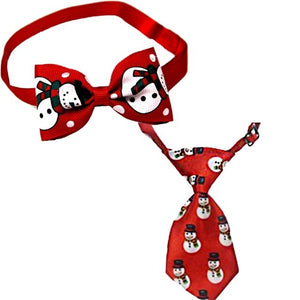 Pet Cat Dog Bow Tie Collar Adjustable Christmas Neck Strap Cat Dog Grooming Accessories Pet Product Puppy Necktie