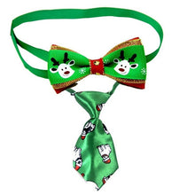 Load image into Gallery viewer, Pet Cat Dog Bow Tie Collar Adjustable Christmas Neck Strap Cat Dog Grooming Accessories Pet Product Puppy Necktie