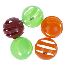 Load image into Gallery viewer, 5Pcs Funny Pet Cat Toy Plastic Hollow Bell Game Ball Kitten Toys  Exercise Play Interactive Toy Cat Supplies Pet Products