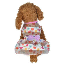 Load image into Gallery viewer, Lovely Pets Spring Summer Colorful Princess Dress Cute Bow Dog Clothes For Small Dogs Pet Products Clothing Costumes Pet Clothes