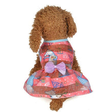 Load image into Gallery viewer, Lovely Pets Spring Summer Colorful Princess Dress Cute Bow Dog Clothes For Small Dogs Pet Products Clothing Costumes Pet Clothes