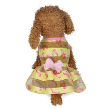 Load image into Gallery viewer, Lovely Pets Spring Summer Colorful Princess Dress Cute Bow Dog Clothes For Small Dogs Pet Products Clothing Costumes Pet Clothes