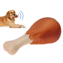 Load image into Gallery viewer, Pet Dog Toy Rubber Chicken Leg Puppy Sound Squeaker Chew Toys for Dogs Puppy Cat Interactive Pet Supplies Dog Products