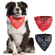 Load image into Gallery viewer, Pet Puppy Collar Leather Dog Collar Lead Adjustable Dog Bandana Necklace Dog Accessories Pet Products Cat Tie Scarf Neckerchief