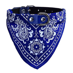 Pet Puppy Collar Leather Dog Collar Lead Adjustable Dog Bandana Necklace Dog Accessories Pet Products Cat Tie Scarf Neckerchief