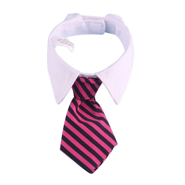 1pcs Pet Product S/L Pet Ties Stripe Small Cotton Pet Dog Puppy Necktie Adjustable Bow Tie Grooming for Christmas Decor