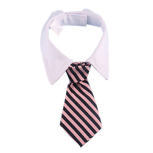 1pcs Pet Product S/L Pet Ties Stripe Small Cotton Pet Dog Puppy Necktie Adjustable Bow Tie Grooming for Christmas Decor