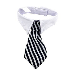 1pcs Pet Product S/L Pet Ties Stripe Small Cotton Pet Dog Puppy Necktie Adjustable Bow Tie Grooming for Christmas Decor