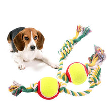 Load image into Gallery viewer, Pet Dog Toys Molar Tooth Cleaning Resistance To Bite Pet Toys Training Game And Chew Cotton Rope Puppy Training Products