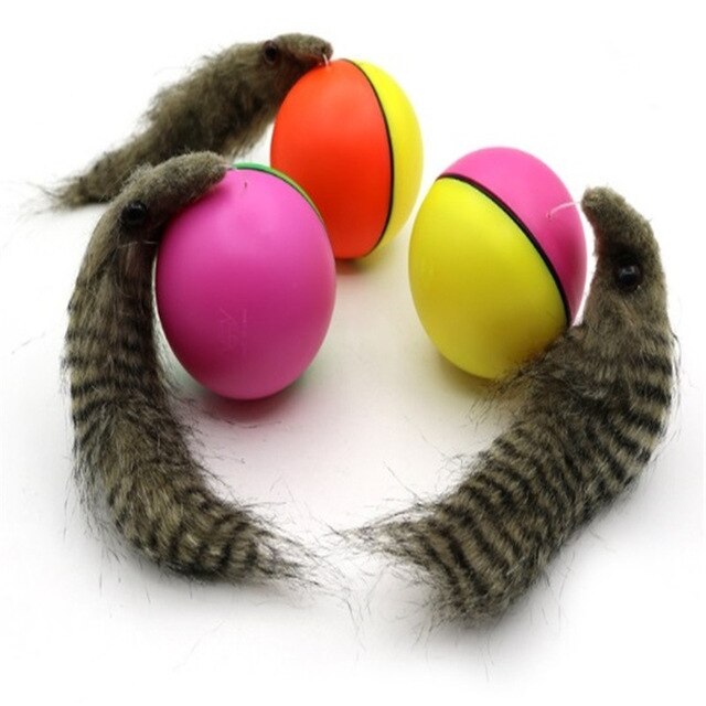 Cat Ball Dog Cat Toy Automatic for Pet Cat Dog Kids Cats Toy Game Play Jumping Fun Moving Kitten Chaser Pet Products